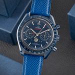 Omega Speedmaster Moonphase 304.93.44.52.03.001 (Unknown (random serial)) - Blue dial 44 mm Ceramic case (3/8)