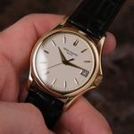 Patek Philippe Calatrava 5127J (Onbekend (willekeurig serienummer)) - Zilver wijzerplaat 38mm Geelgoud (1/5)