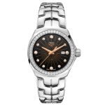 TAG Heuer Link Lady WBC131G.BA0649 (2024) - Black dial 32 mm Steel case (3/3)