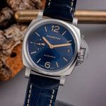 Panerai Luminor Due PAM00926 (Onbekend (willekeurig serienummer)) - Blauw wijzerplaat 38mm Titanium (3/8)