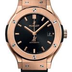 Hublot Classic Fusion 565.OX.1480.RX (2026) - Black dial 38 mm Rose Gold case (1/1)