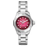 TAG Heuer Aquaracer WBP2414.BA0622 (2024) - Rood wijzerplaat Onbekend Staal (1/1)