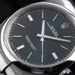 Rolex Oyster Perpetual 39 114300 (2019) - Blue dial 39 mm Steel case (3/8)