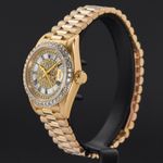 Rolex Lady-Datejust 69178 (1987) - Pearl dial 26 mm Yellow Gold case (4/8)