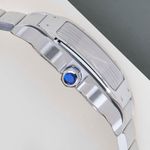 Cartier Santos WSSA0062 (2025) - Green dial 40 mm Steel case (8/8)