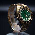 Rolex GMT-Master II 116718LN (2024) - Green dial 40 mm Yellow Gold case (8/8)