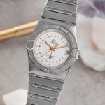Omega Constellation Quartz 396.1060 (1985) - White dial 33 mm Steel case (3/8)