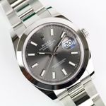 Rolex Datejust 41 126300 (2021) - Grey dial 41 mm Steel case (4/8)