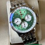 Breitling Navitimer AB0139211L1A1 (2026) - Green dial 41 mm Steel case (1/7)