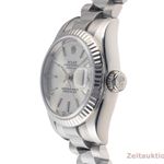 Rolex Lady-Datejust 179179 (Unknown (random serial)) - Silver dial 26 mm White Gold case (6/8)