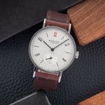 NOMOS Tangente 38 164.S1 (Unknown (random serial)) - White dial 38 mm Steel case (1/8)
