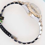 Rolex Lady-Datejust 69173 (1996) - Champagne wijzerplaat 26mm Goud/Staal (7/8)