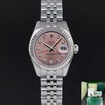 Rolex Lady-Datejust 179174 (2005) - Pink dial 26 mm Steel case (1/8)