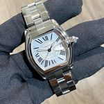 Cartier Roadster 2675 (Onbekend (willekeurig serienummer)) - Zilver wijzerplaat 31mm Staal (1/1)