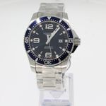 Longines HydroConquest L3.841.4.96.6 (2024) - Blauw wijzerplaat 44mm Staal (1/4)