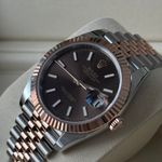 Rolex Datejust 41 126331 (2025) - Brown dial 41 mm Gold/Steel case (1/7)