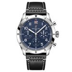 Breitling Classic AVI A233801A1C1X1 (2023) - Blauw wijzerplaat 42mm Staal (1/1)