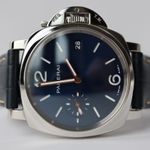 Panerai Luminor Due PAM01273 (2024) - Blauw wijzerplaat 38mm Staal (2/8)