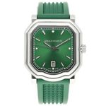 Gerald Charles Unknown GC2.0-A-02 (2023) - Groen wijzerplaat 40mm Staal (1/8)