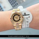 Rolex Day-Date 36 18238 (1991) - Red dial 36 mm Yellow Gold case (2/8)