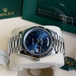Rolex Day-Date 40 228239 (2025) - Blue dial 40 mm White Gold case (4/7)