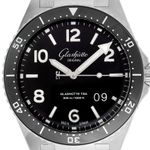 Glashütte Original SeaQ Panorama Date 1-36-13-01-80-70 (2026) - Zwart wijzerplaat 43mm Staal (1/7)