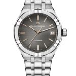 Maurice Lacroix Aikon AI6007-SS002-331-2 (2024) - Grey dial 39 mm Steel case (2/3)