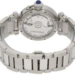 Cartier Pasha WSPA0013 (2021) - Silver dial 35 mm Steel case (5/5)