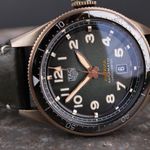 TAG Heuer Autavia WBE5190.FC8268 (2021) - Green dial 42 mm Bronze case (7/8)