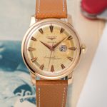 Longines Conquest 9005 (1955) - Champagne dial 35 mm Rose Gold case (2/16)