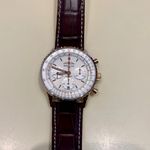 Breitling Navitimer RB0139211G1P1 (2024) - Zilver wijzerplaat 41mm Roodgoud (1/1)