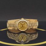 Rolex Lady-Datejust 69178 (1990) - Gold dial 26 mm Yellow Gold case (4/7)
