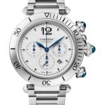 Cartier Pasha WSPA0018 (2026) - Zilver wijzerplaat 42mm Staal (1/1)