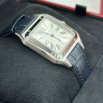 Cartier Santos Dumont WSSA0022 (2023) - Zilver wijzerplaat 43mm Staal (7/8)