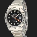 Rolex Explorer II 226570 (2021) - Zwart wijzerplaat 42mm Staal (1/8)