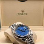 Rolex Datejust II 116334 (2019) - Blauw wijzerplaat 41mm Staal (5/6)