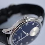 IWC Portuguese Hand-Wound IW545404 (2012) - Zwart wijzerplaat 44mm Staal (7/8)