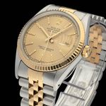 Rolex Datejust 36 16013 (1987) - Gold dial 36 mm Gold/Steel case (7/7)