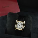 Cartier Tank Solo W5200002 (2020) - Silver dial 31 mm Yellow Gold case (7/7)