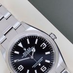 Rolex Explorer 124270 (2024) - Black dial 36 mm Steel case (3/8)