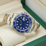 Rolex Submariner Date 116613LB (2013) - Blue dial 40 mm Gold/Steel case (1/8)