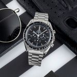 Omega Speedmaster Professional Moonwatch 3590.50.00 (1990) - Zwart wijzerplaat 42mm Staal (1/8)