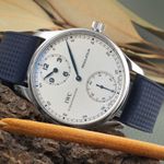 IWC Portuguese IW544401 (2010) - Zilver wijzerplaat 43mm Staal (2/8)