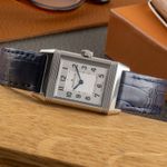 Jaeger-LeCoultre Reverso Q2618540  221.8.47 (Onbekend (willekeurig serienummer)) - Zilver wijzerplaat 21mm Staal (2/8)