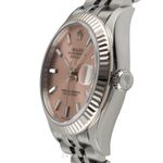Rolex Datejust 31 278274 (Unknown (random serial)) - Pink dial 31 mm Steel case (5/8)