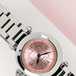 Cartier Pasha W3140008 (2012) - Pink dial 27 mm Steel case (4/8)