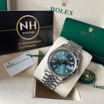 Rolex Datejust 36 126234 (2023) - Groen wijzerplaat 36mm Staal (3/8)