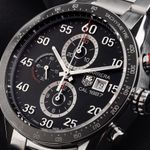 TAG Heuer Carrera Calibre 1887 CAR2A10.BA0799 (2014) - Zwart wijzerplaat 43mm Staal (3/7)