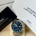 IWC Pilot Chronograph IW388102 (2022) - Blauw wijzerplaat 41mm Staal (7/7)