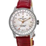 Breitling Navitimer A17395211A1P6 (2023) - Wit wijzerplaat 35mm Staal (1/2)